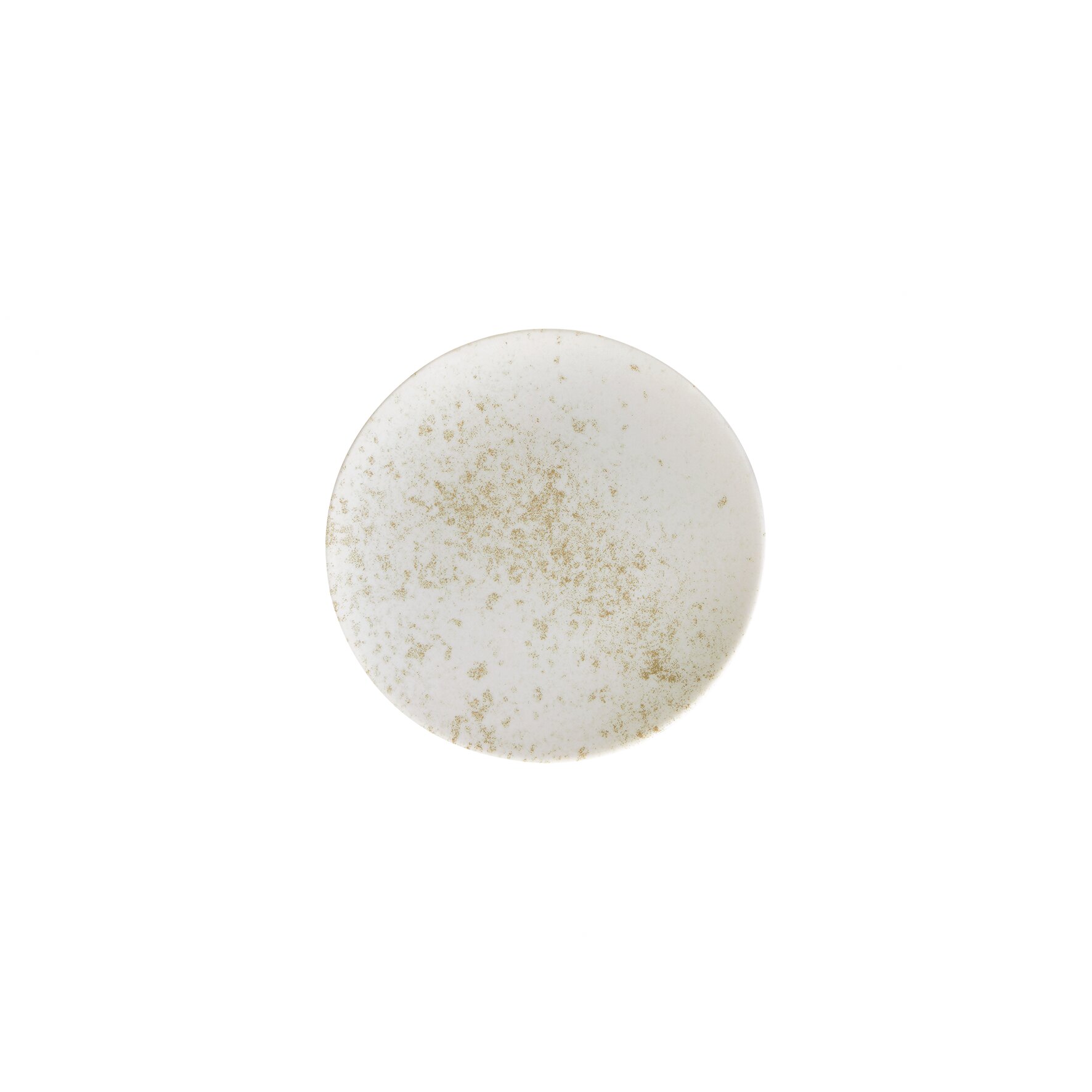 Coupteller flach rund 170 mm beige