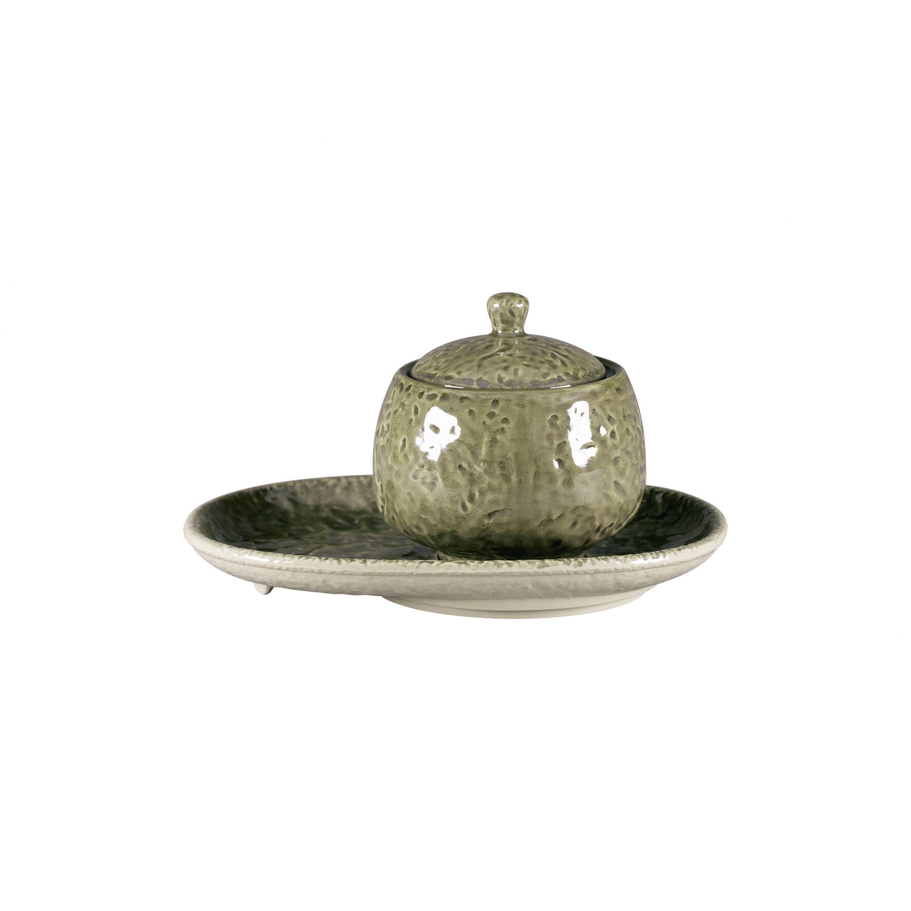 Zuckerdose mit Deckel 88 mm / 0,25 l Steel grey Krush Steel Grey