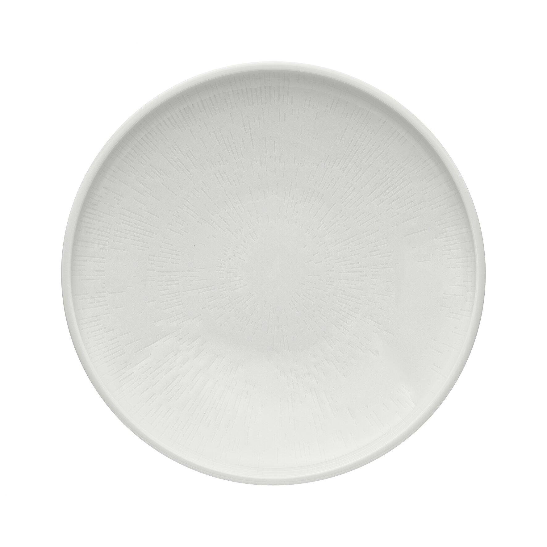 Coupteller tief mit Struktur 280 mm