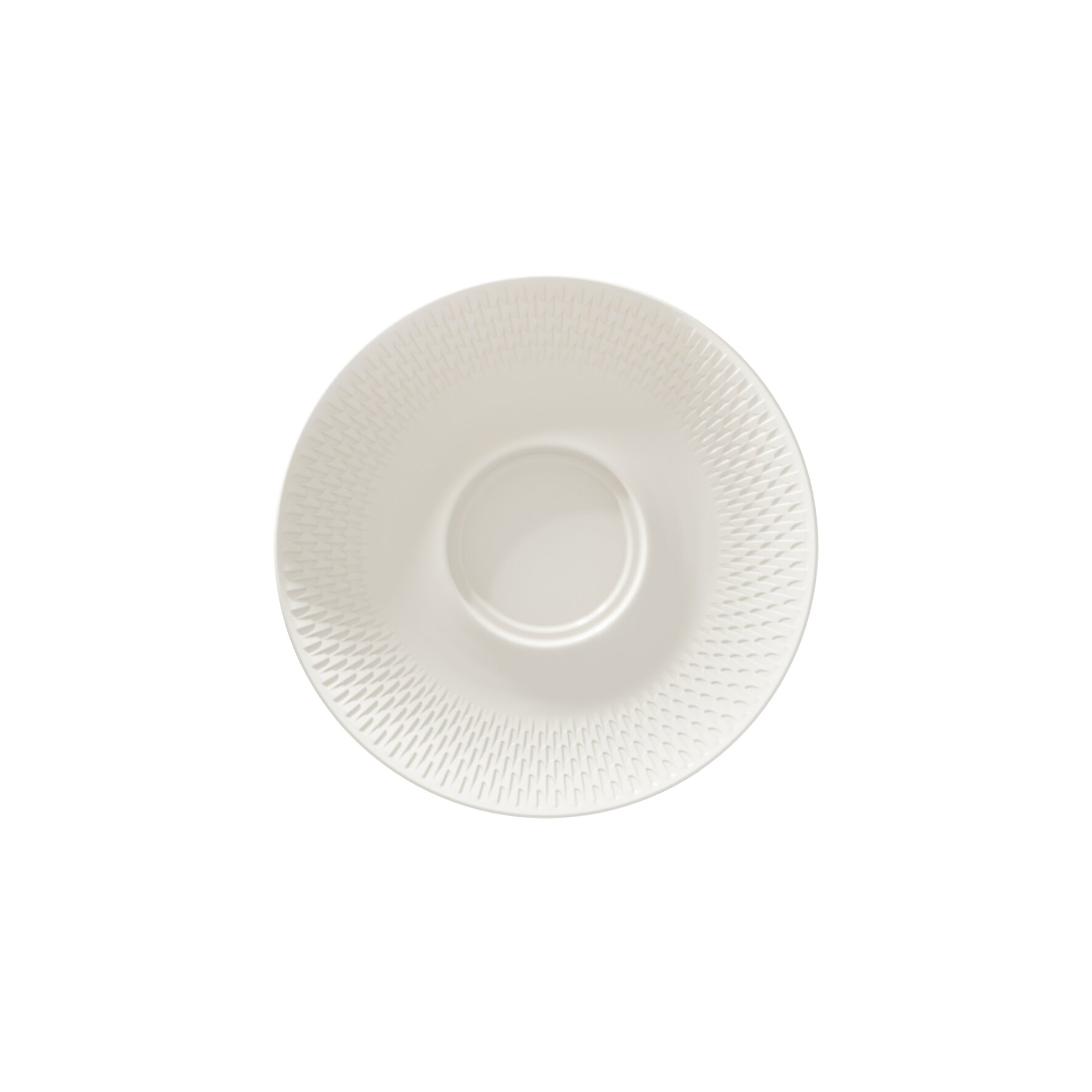 Untertasse Doppelspiegel Relief 211 mm Purity Reflections