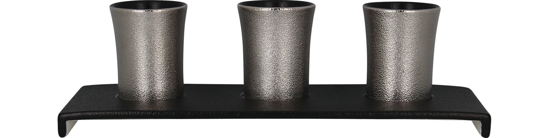 Tasse ohne Henkel 60 mm / 0,09 l silver