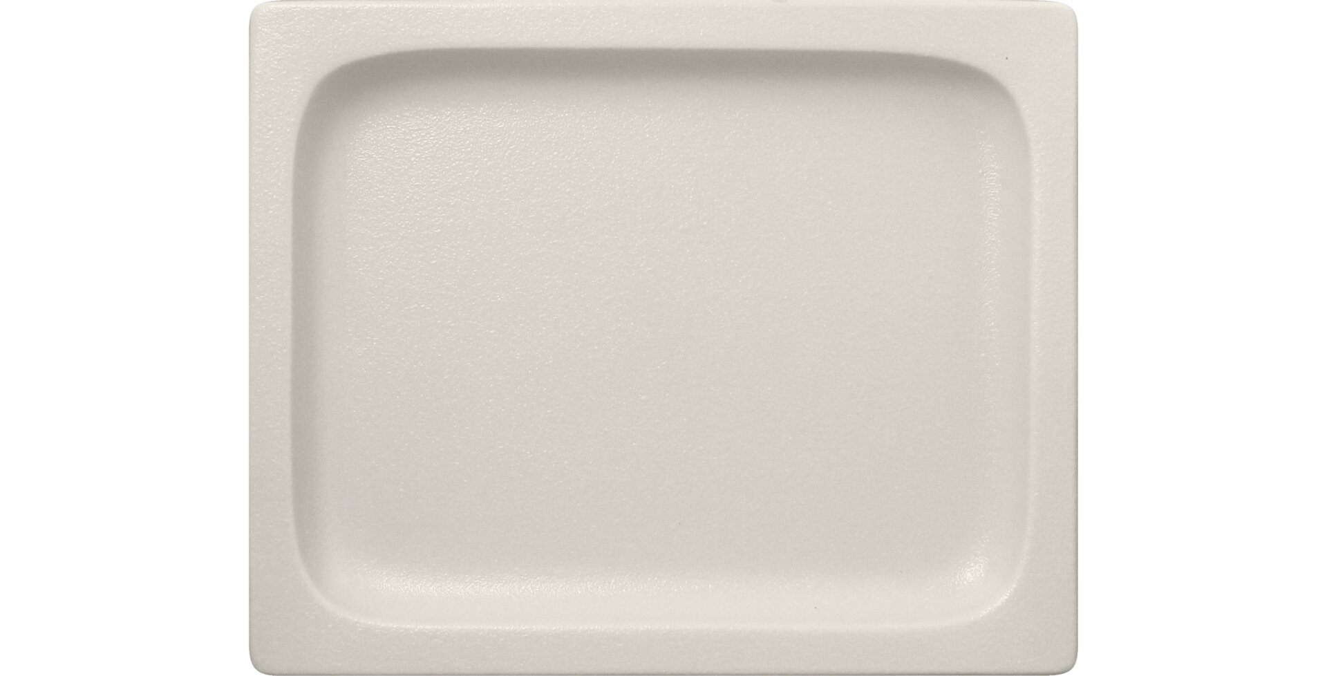 GN-Schale GN 1/2 flach 325 x 265 x 20 mm / 1,30 l sand Neofusion