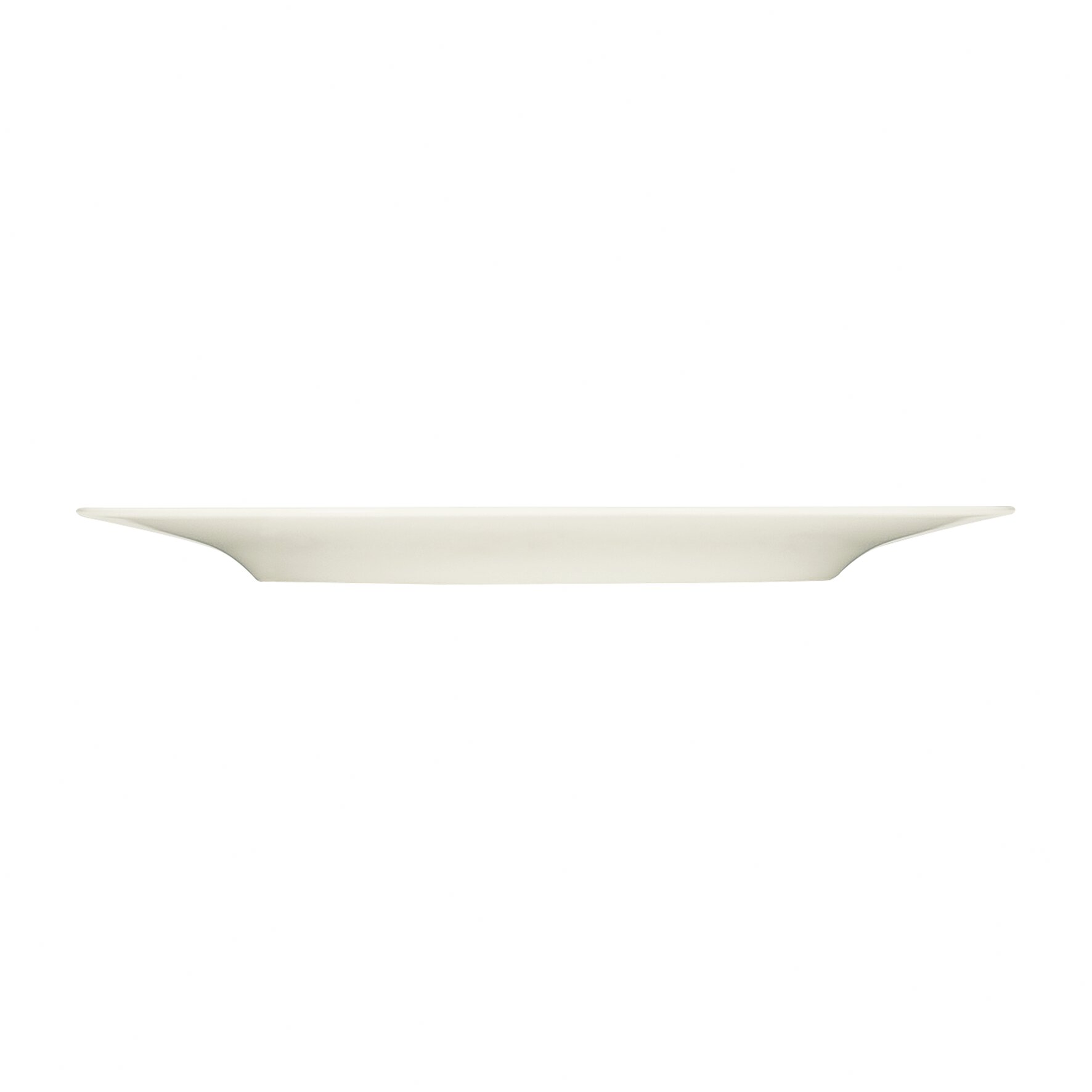 Platte oval mit Fahne 237 x 175 mm für 0,50 l Schale + 0,35 l Saucierer
