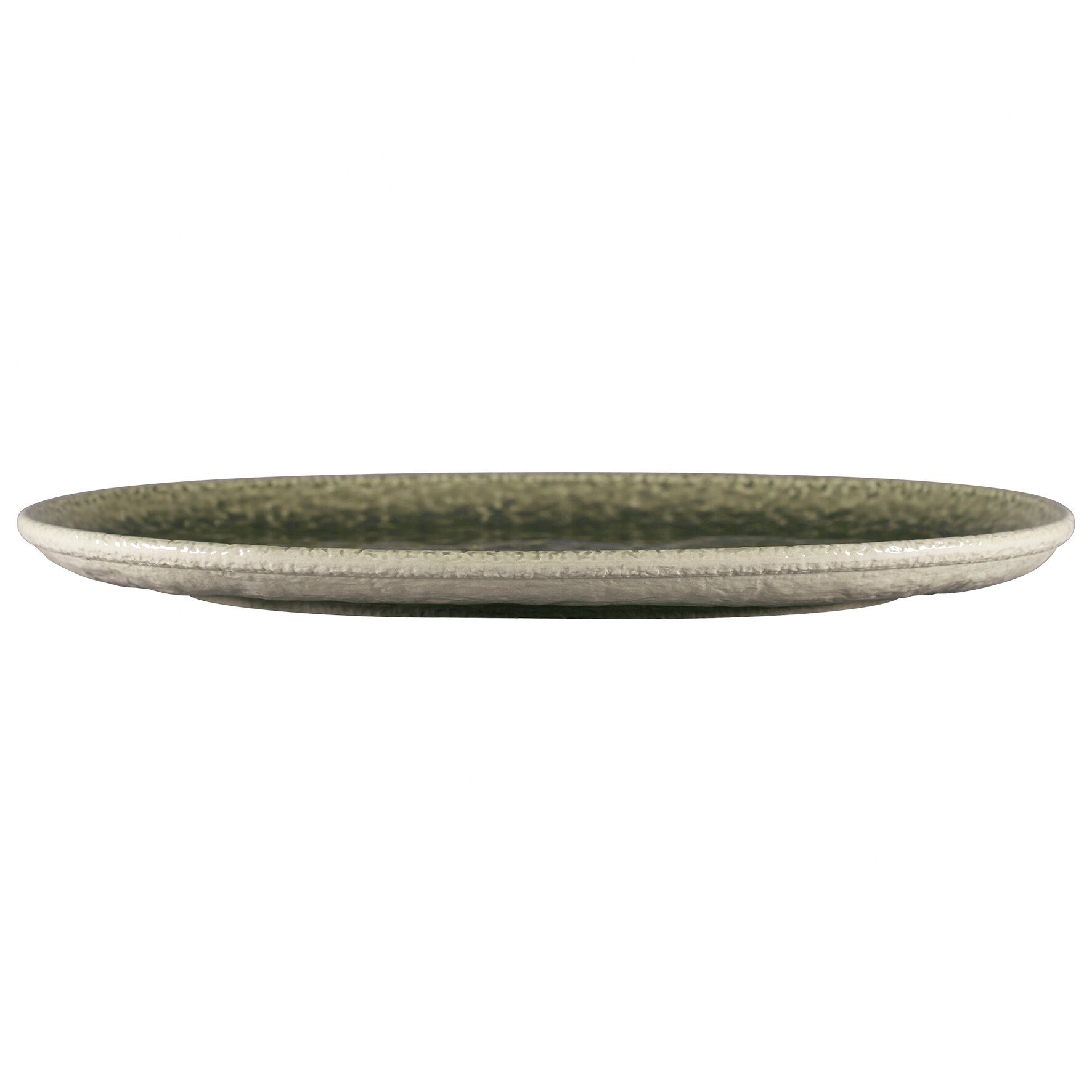 Coupplatte oval 320 x 240 mm Steel grey Krush Steel Grey