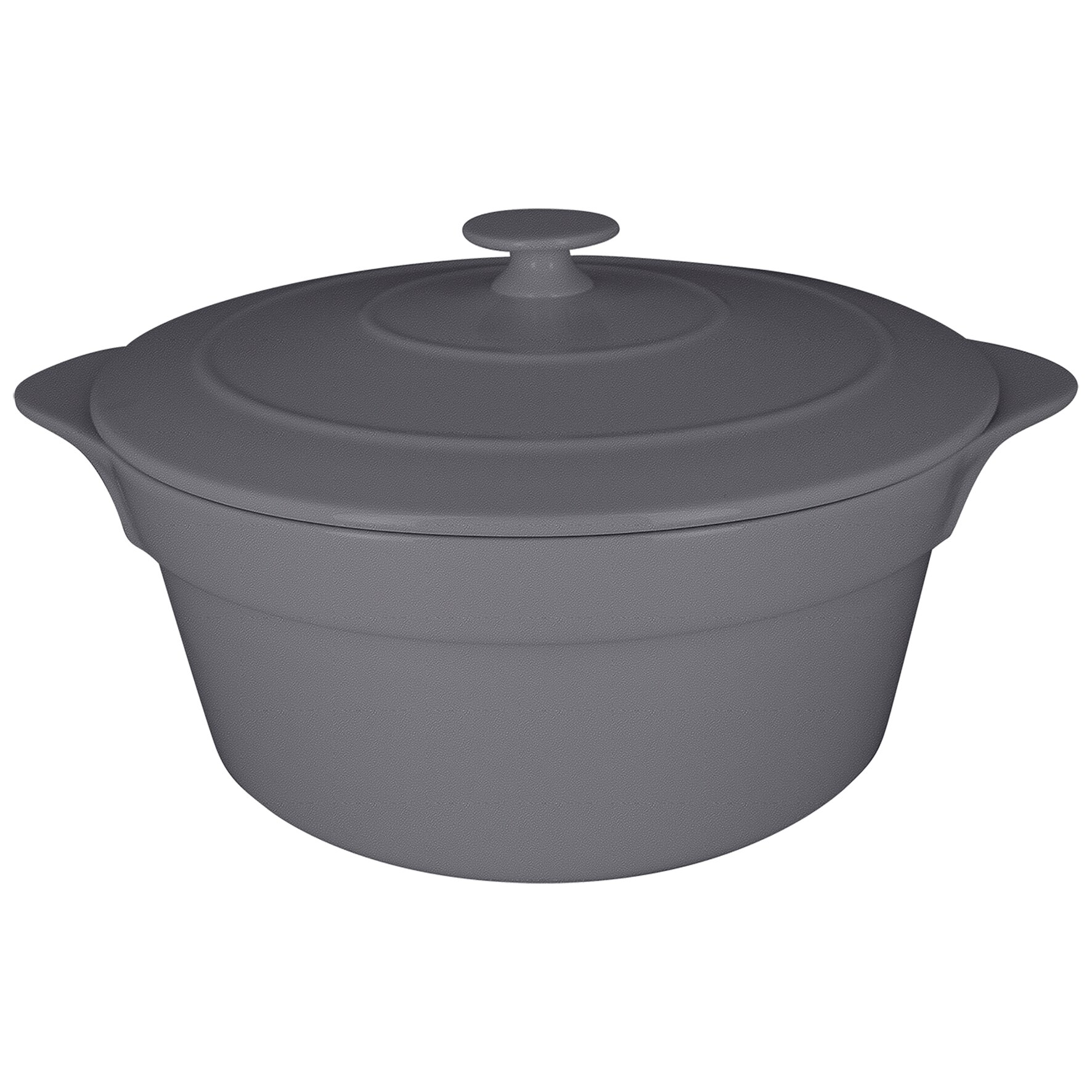 Cocotte rund mit Deckel 280 mm / 4,60 l stone