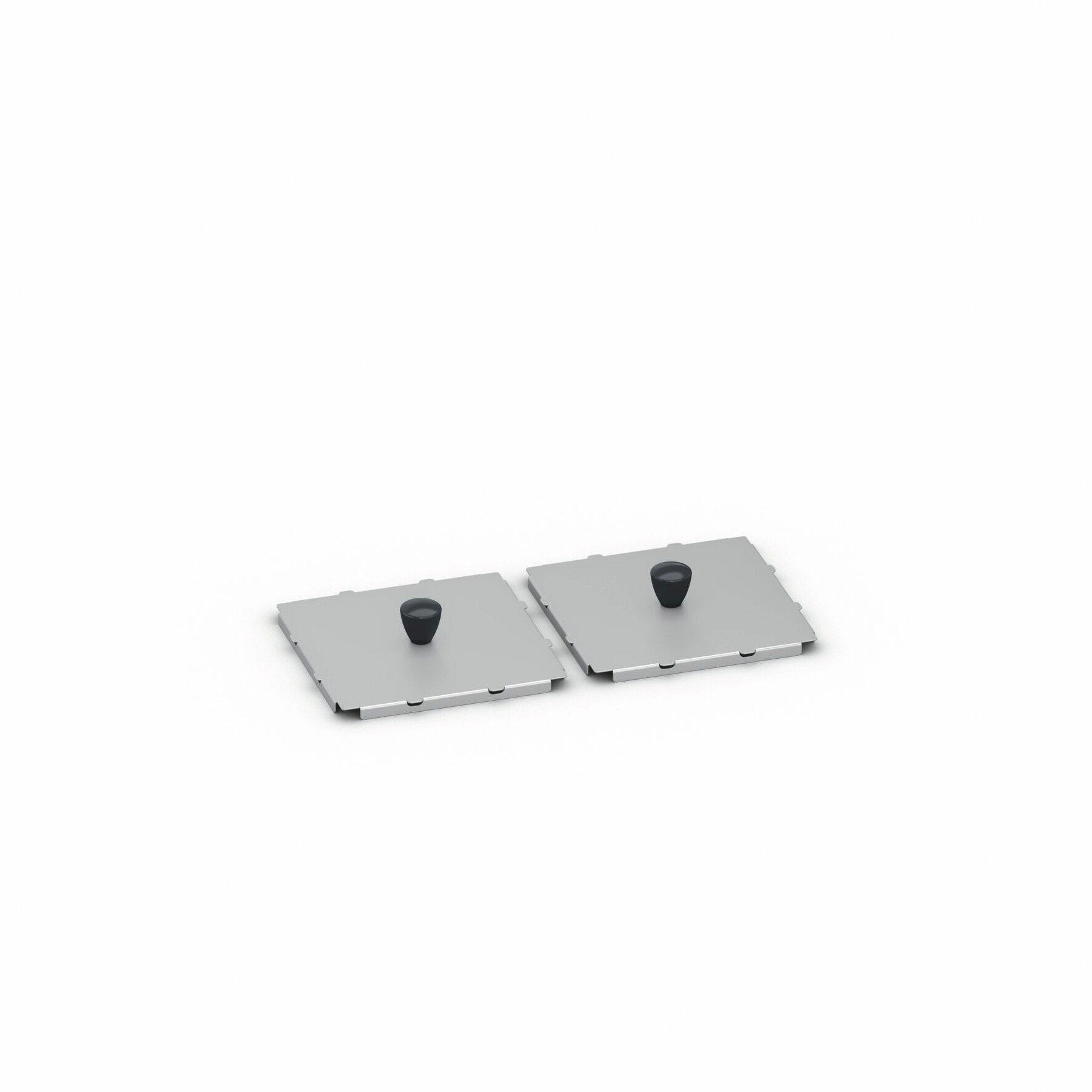 Kit 2 Deckel für Portionskorb GN 1/6  passend für Typ 2-XS / Typ 2-S