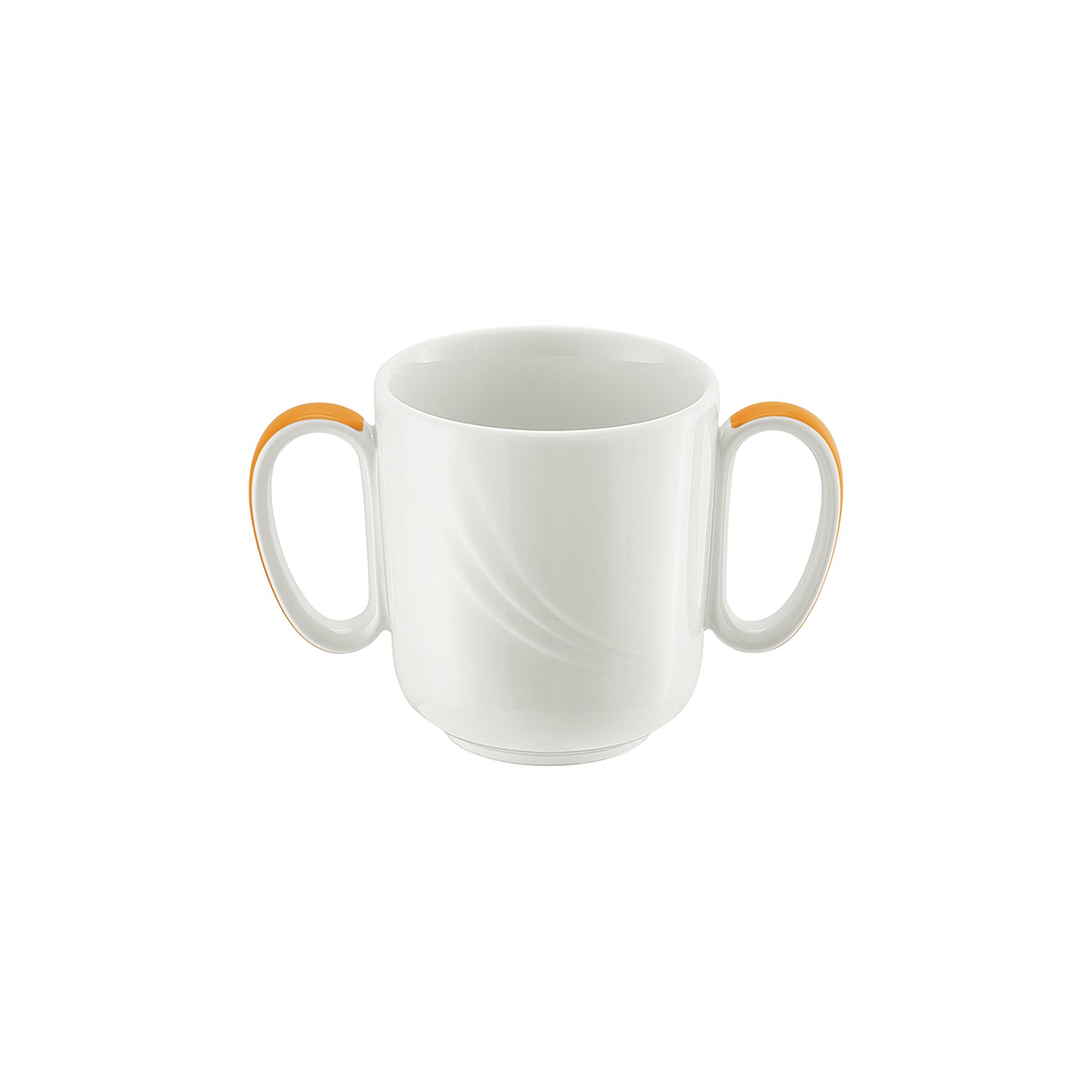 Spezialbecher 2 Henkel 86 mm / 0,30 l orange Donna Senior