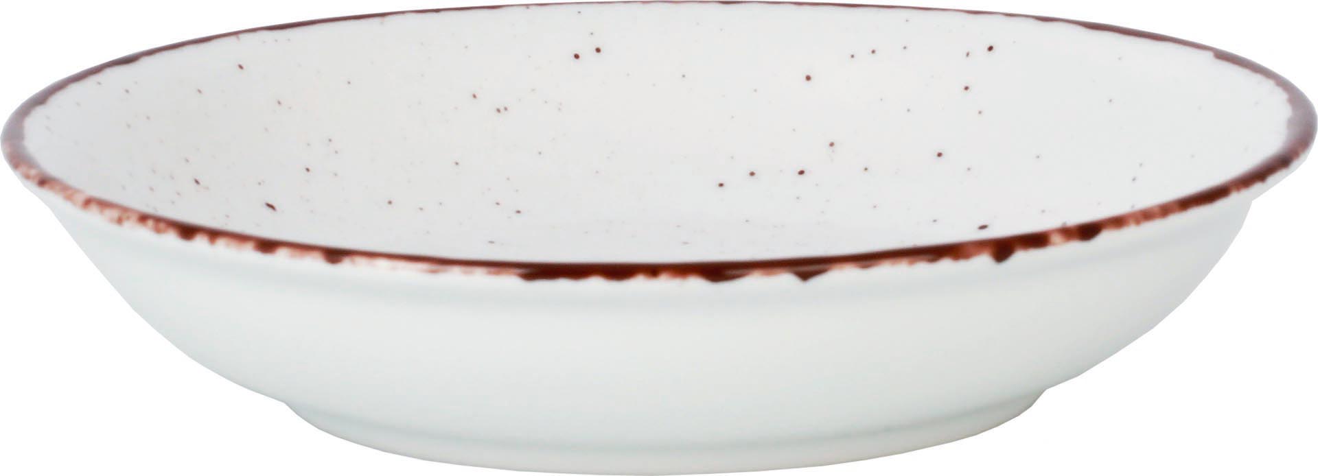 Teller tief Coup-Form "Granja" weiß 20 cm