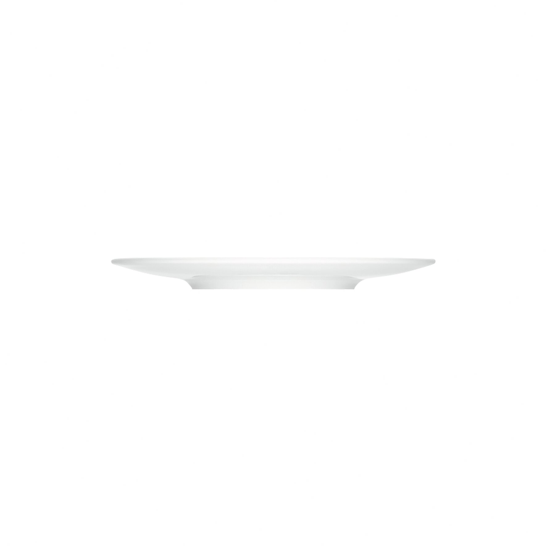 Teller flach mit breiter Fahne 211 mm
