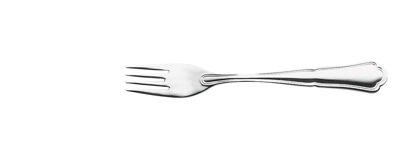 Fischgabel 182 mm versilbert Chippendale