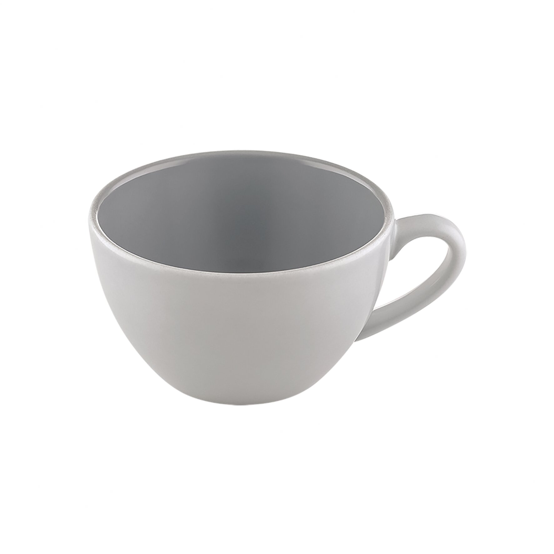Kaffeetasse 118 mm / 0,45 l gray uni