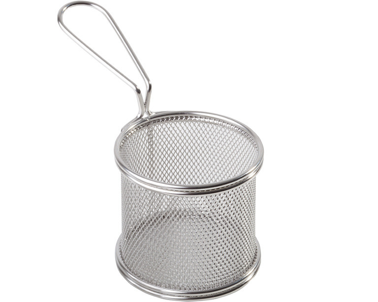 Servier-Frittierkorb 90 x 90 x 85 mm / Griff 90 mm