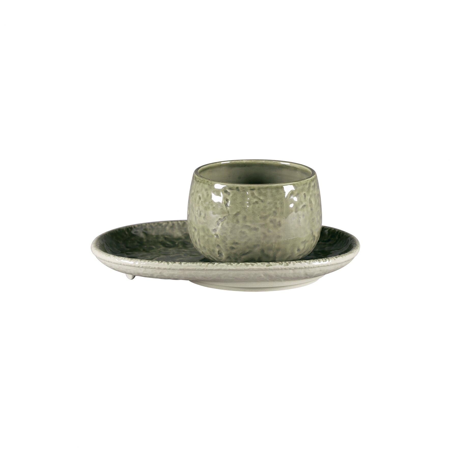 Tasse ohne Henkel 90 mm / 0,30 l Steel grey Krush Steel Grey