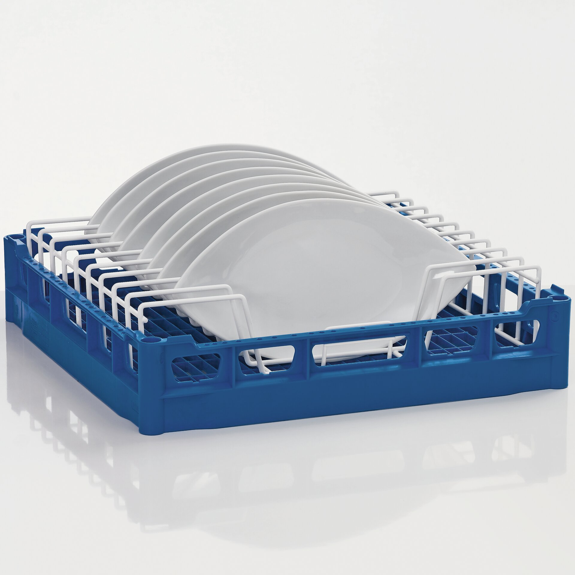 Tellereinsatz Größe L / 9 Reihen aus Draht / 460 x 460 mm