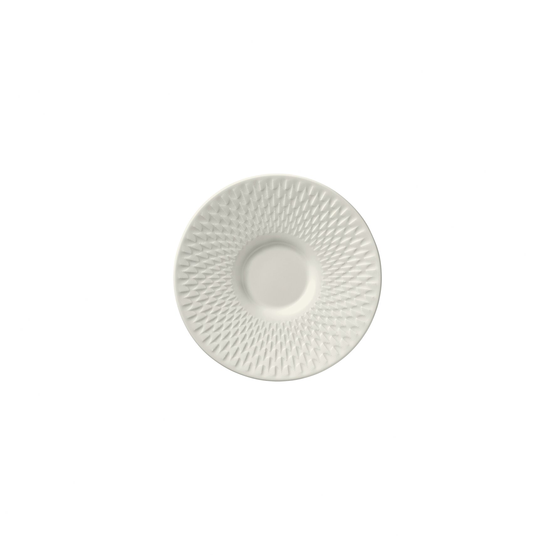 Kombi-Untertasse rund Relief 159 mm