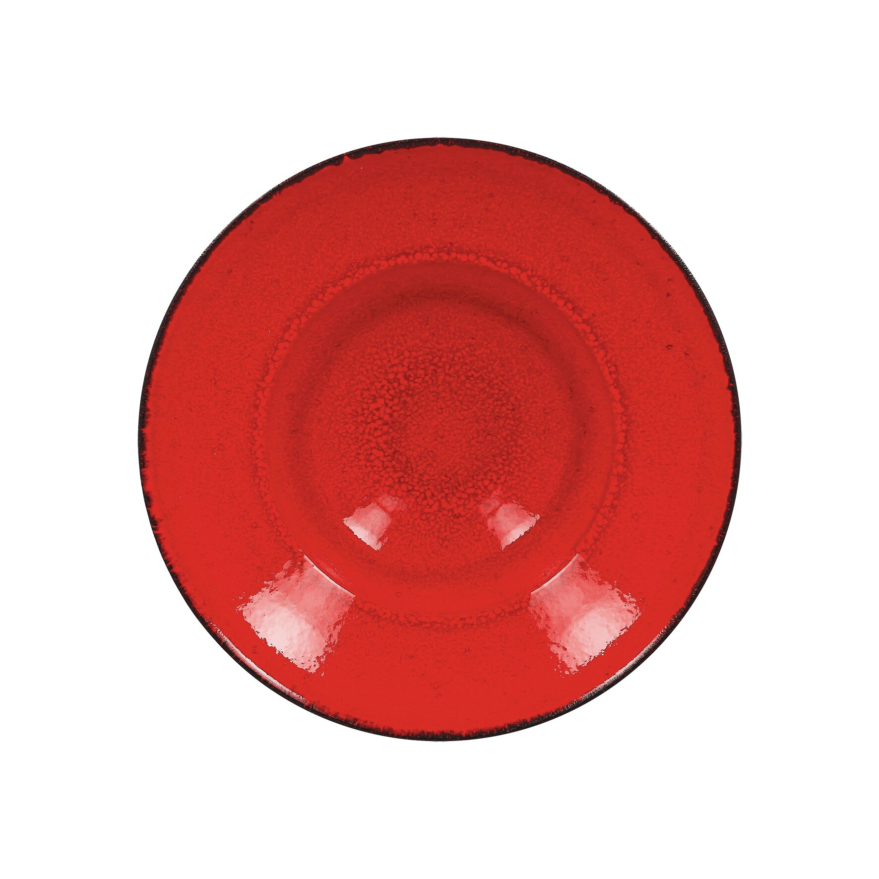 Teller extra tief rund 230 mm / 0,32 l rot