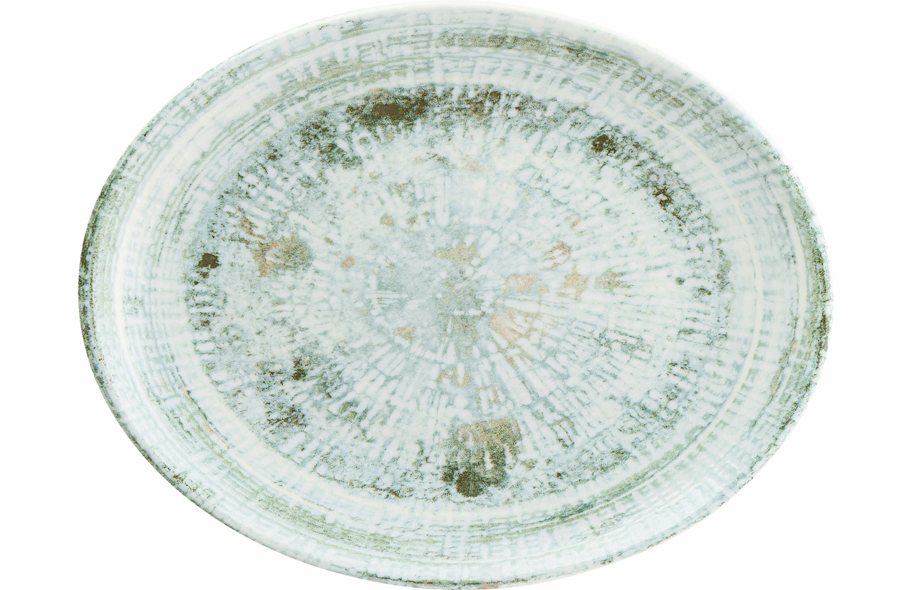 Platte oval Moove 310 x 240 mm Odette Olive