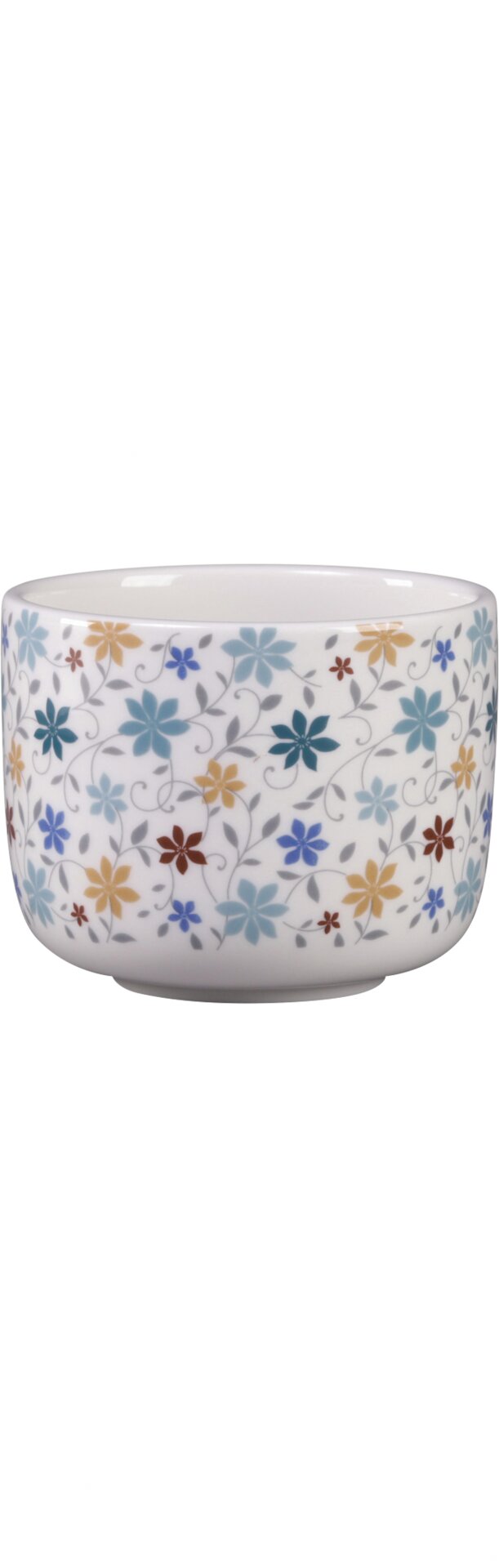 Schälchen hoch 100 mm / 0,40 l weiß mit Dekor Summer Ease Summer