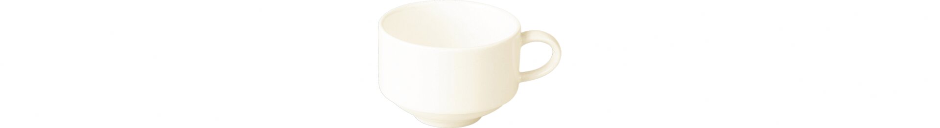 Tasse stapelbar 65 mm / 0,09 l crème