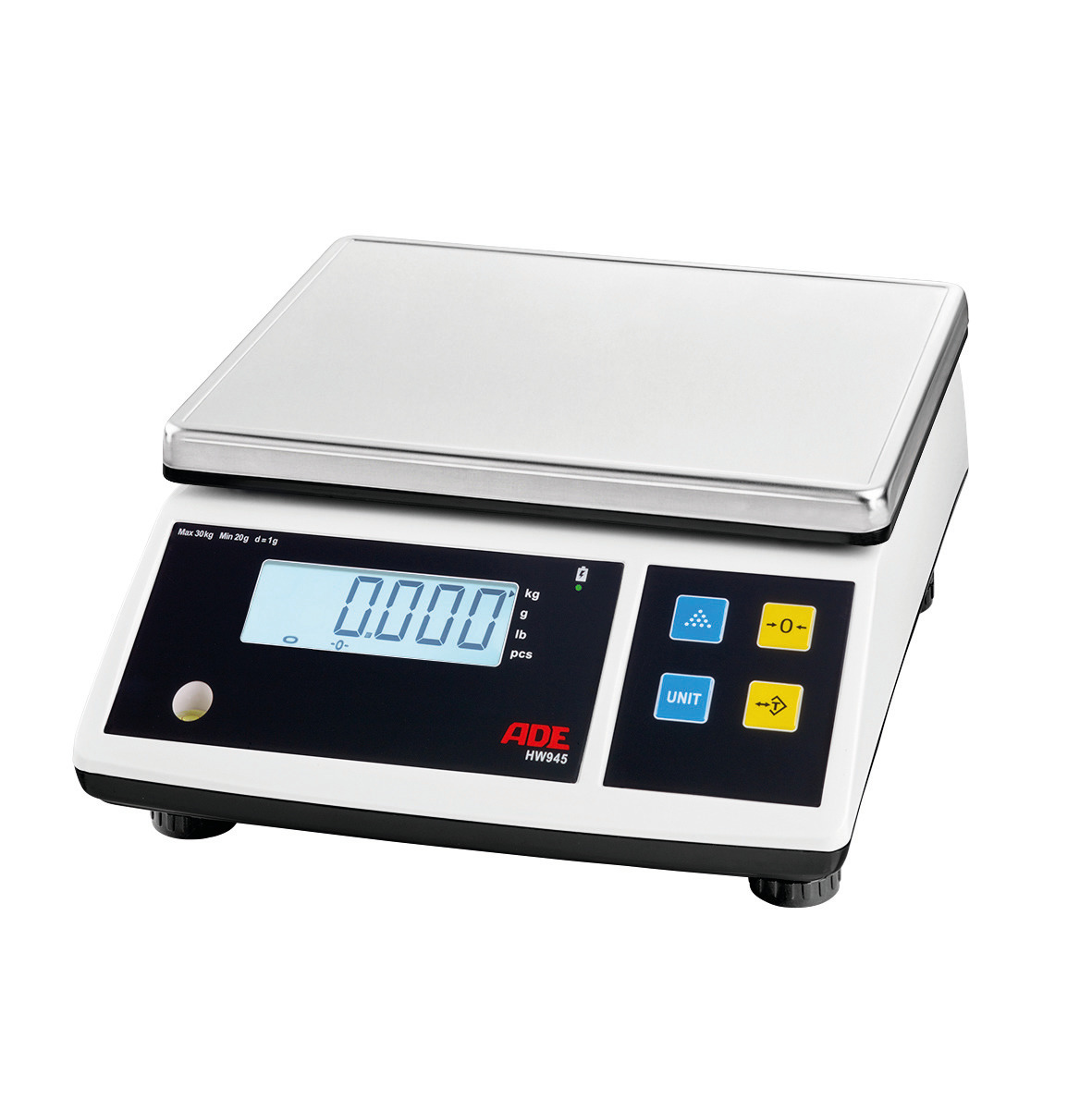 Portionswaage 30,00 kg / Ziffernschritt  1 g / Wiegelfläche 260 x 215 mm