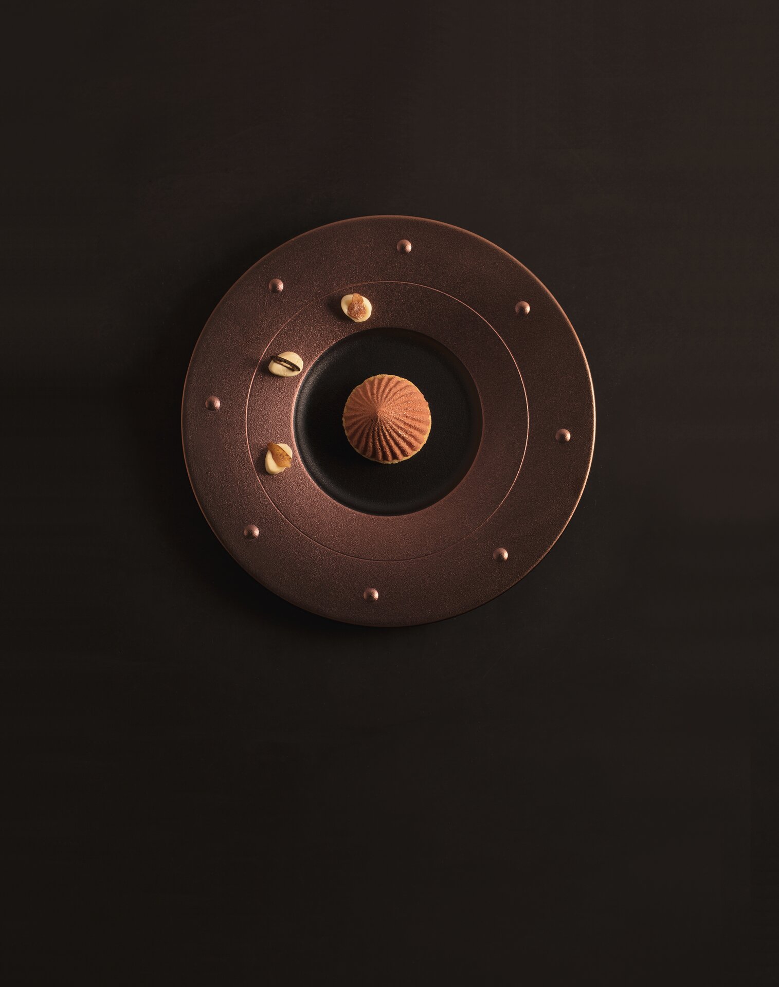Teller Queen 310 mm black-bronze