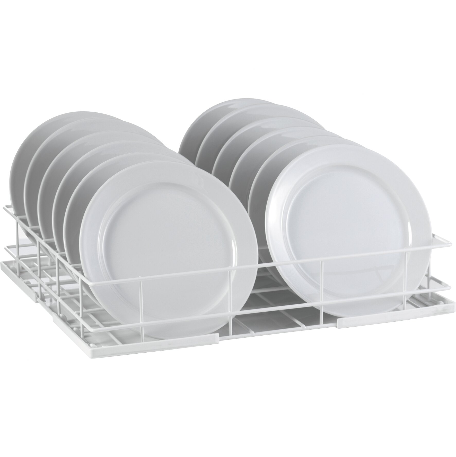 Tellerkorb Drahtgitter Größe M /  6 Reihen / 500 x 420 x 105 mm