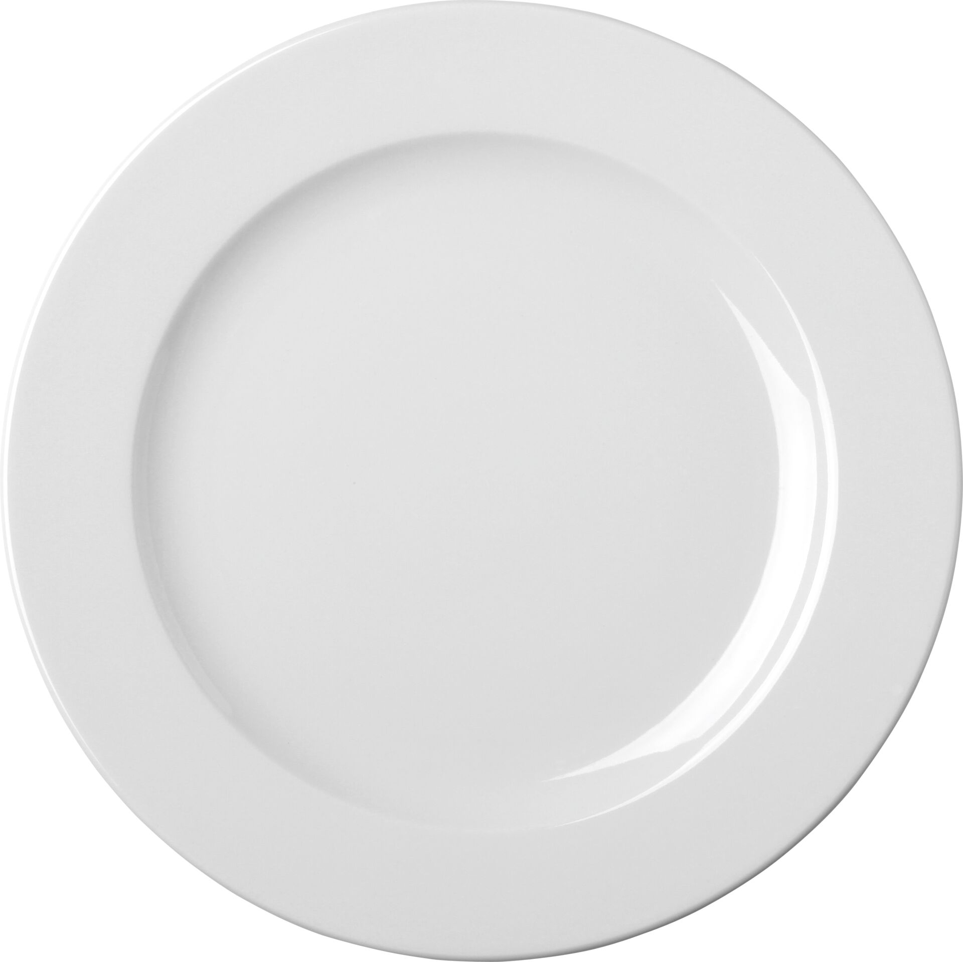 Teller flach "System color" 26 cm weiß
