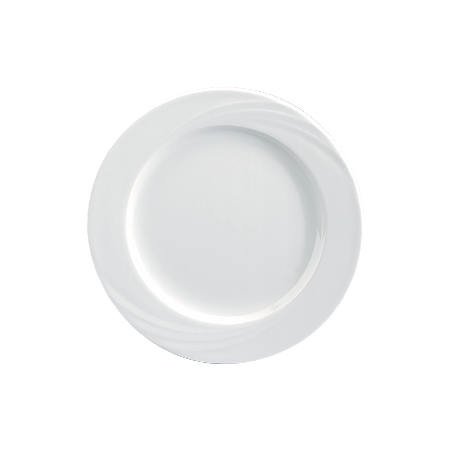 Teller flach mit Fahne 158 mm Donna