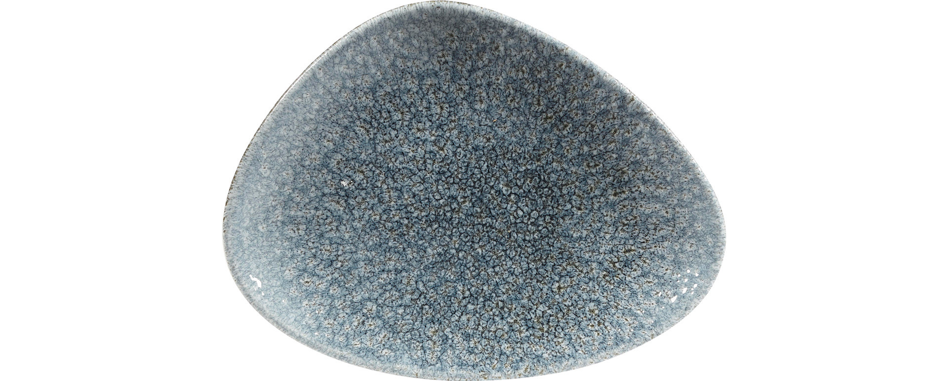 Teller Chefs dreieckig 200 x 150 mm Topaz Blue