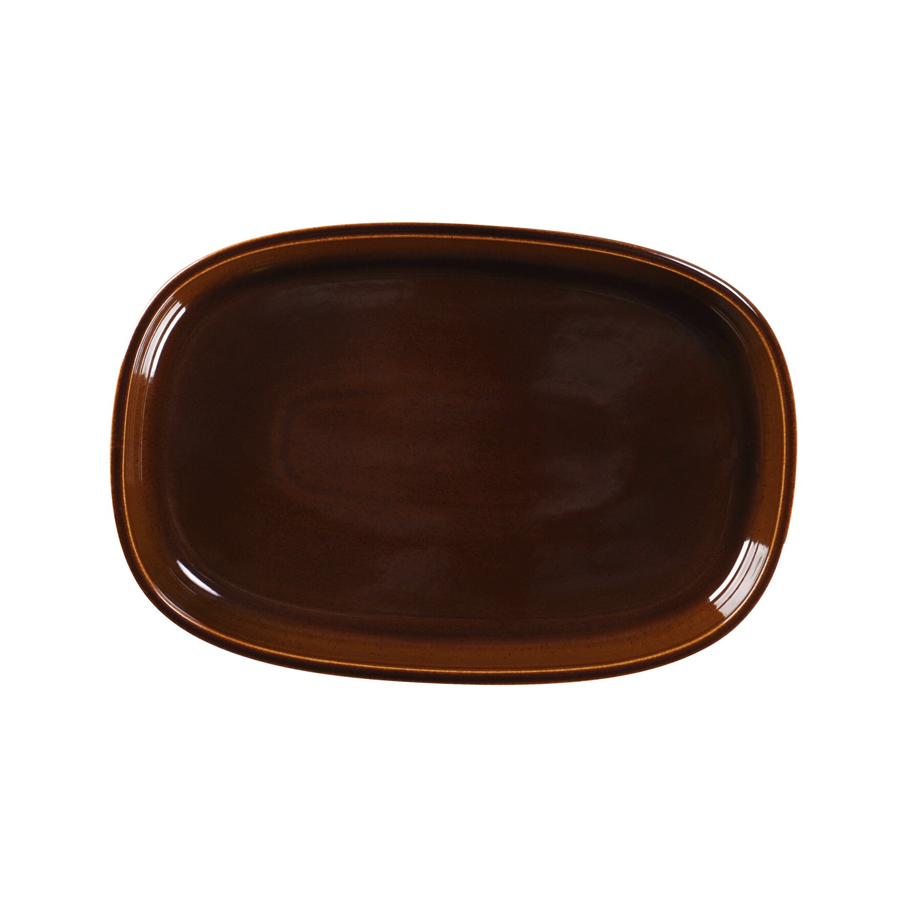 Platte oval tief 300 x 204 mm / 1,50 l honey brown Ease Honey Brown