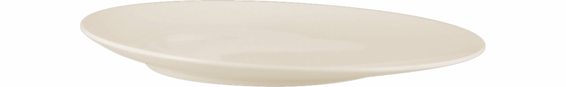 Teller mit Fläche Switch 310 mm crème