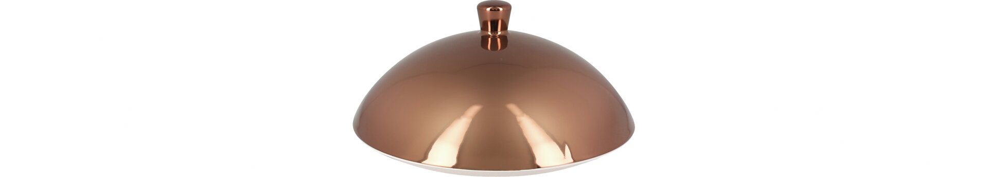 Cloche 136 mm bronze für Gourmetteller FDGD26
