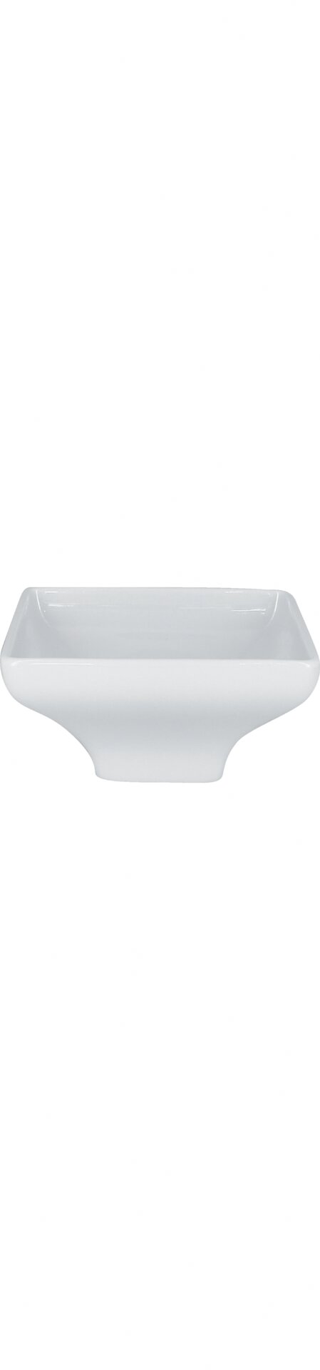 Schale quadratisch 120 x 120 mm plain-white Moon