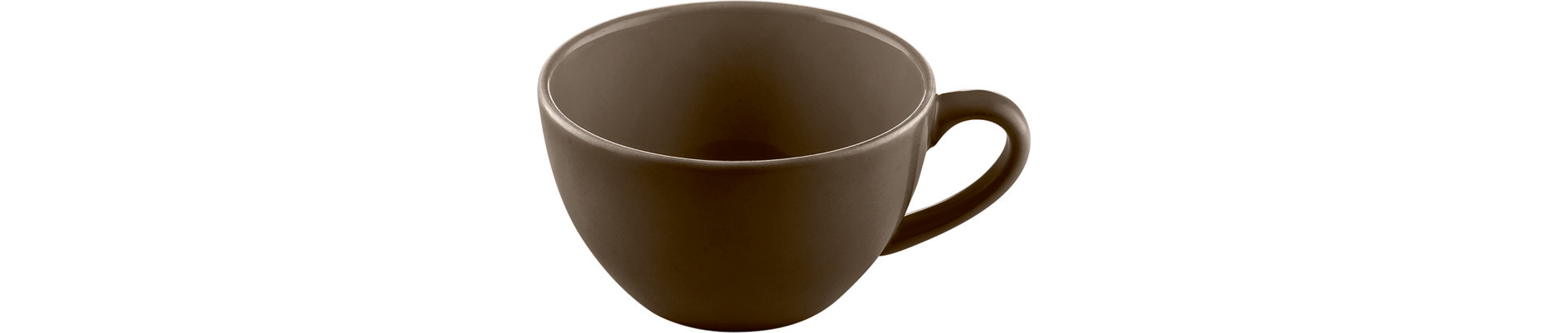 Tasse 107 mm / 0,35 l dark brown uni