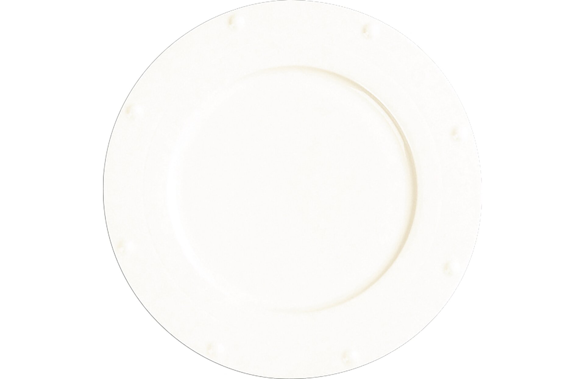 Teller rund Queen 280 mm weiß
