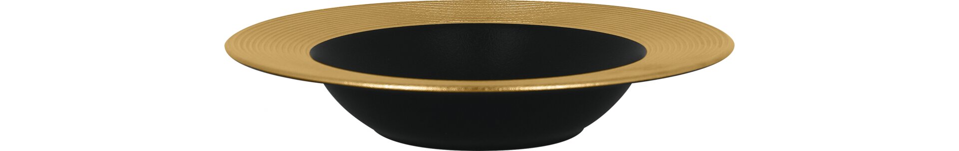 Teller tief 230 mm gold