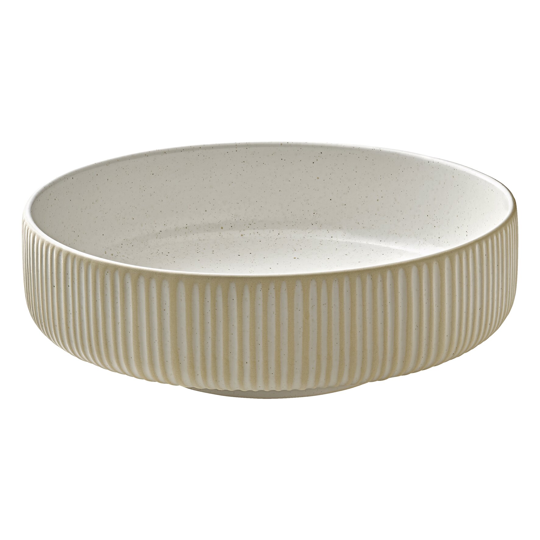 Schüssel rund Relief 210 mm / 1,46 l weiß Nara weiß