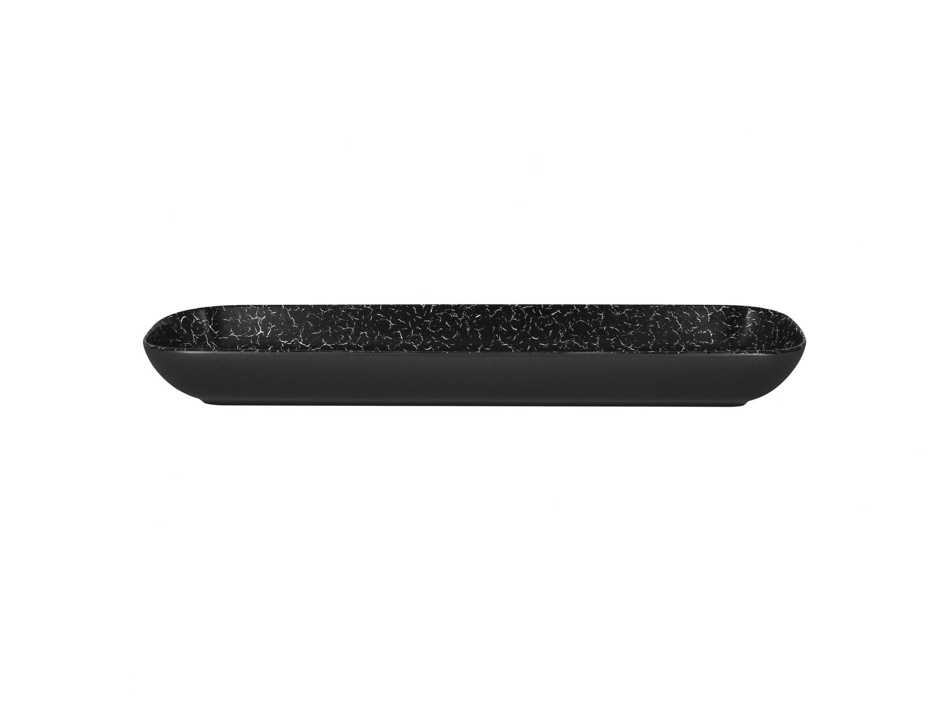 Schale rechteckig 330 x 110 mm schwarz