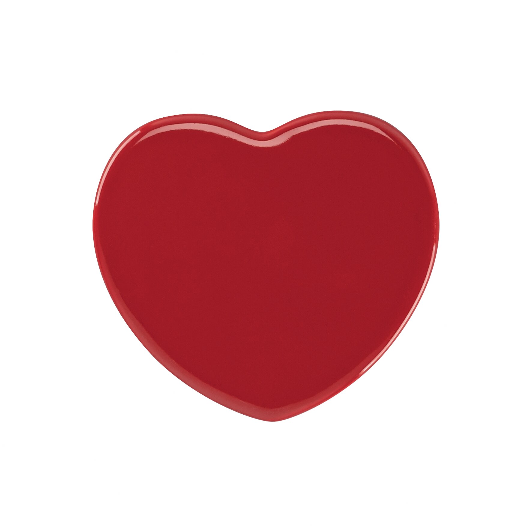 Untersetzer 102 x 91 mm rot Cliché