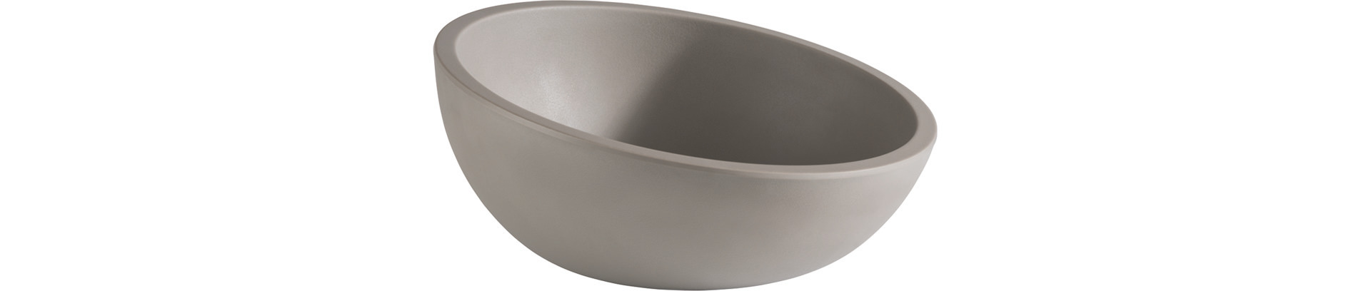 Schale 0,70 l / 215 x 215 x 95 mm Melamin Betonoptik