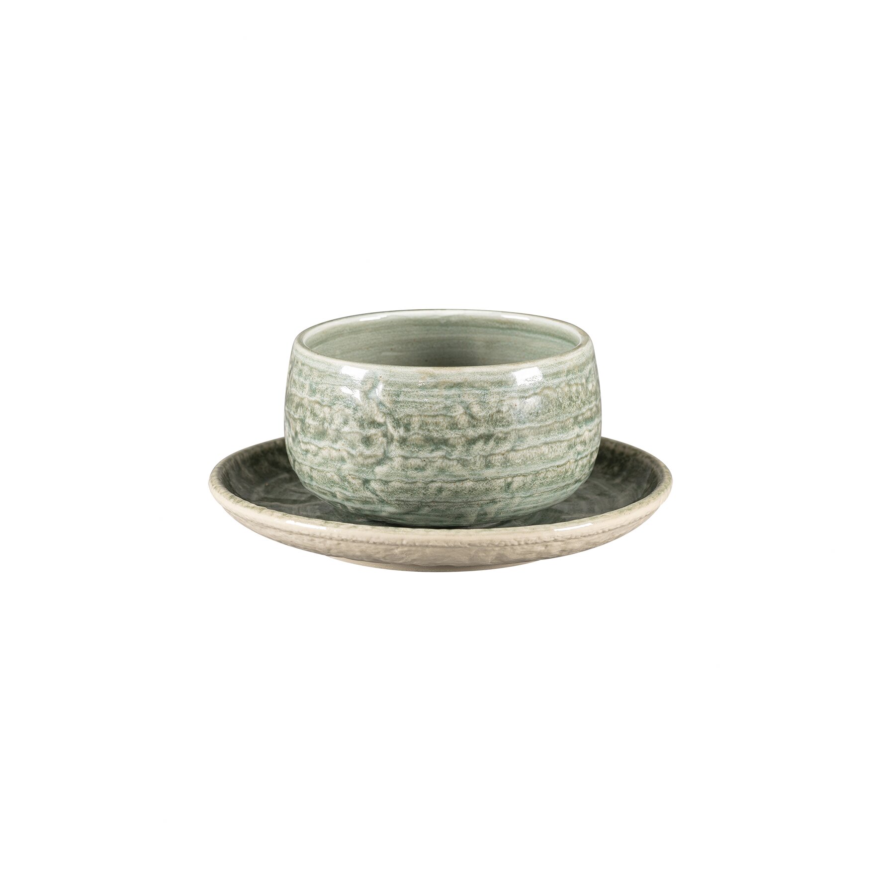 Tasse ohne Henkel 110 mm / 0,41 l Sage green Krush Sage Green