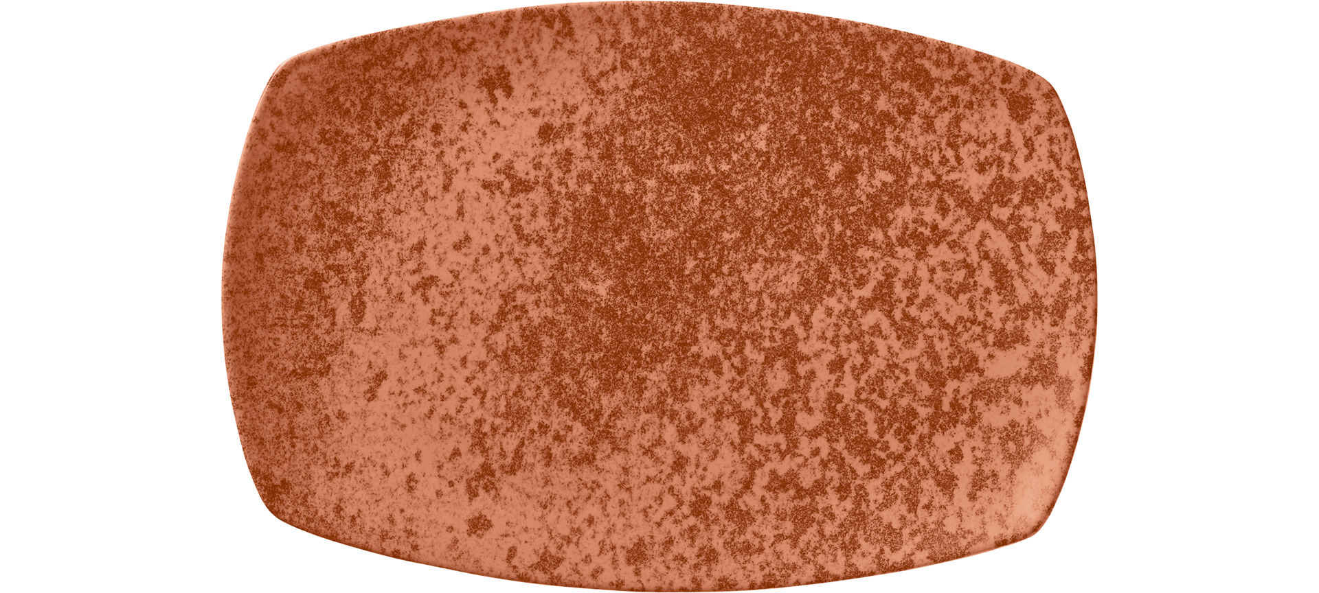 Coupplatte rechteckig  279 x 183 mm orange