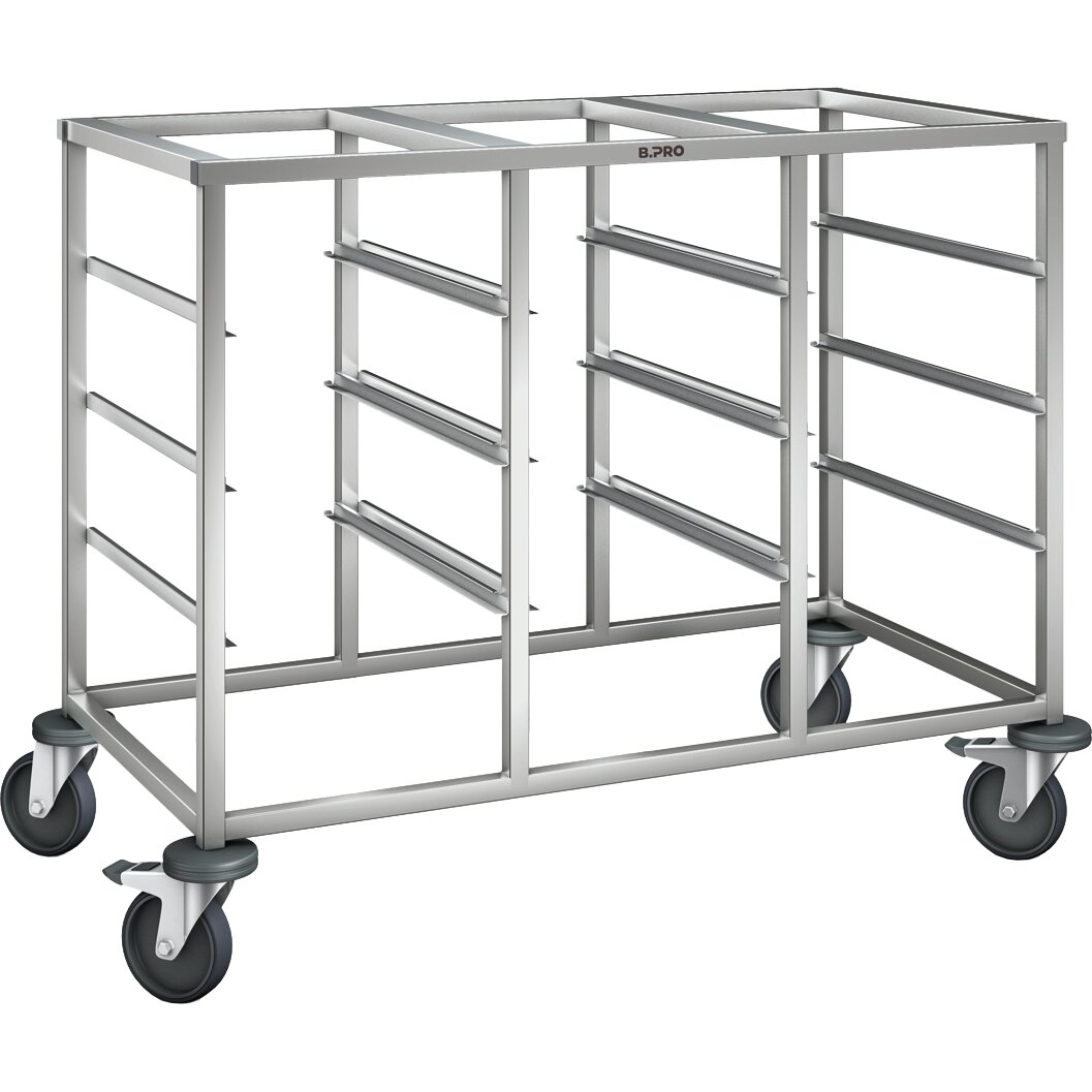 Regalwagen RWR 3 Rollen Stahl verzinkt