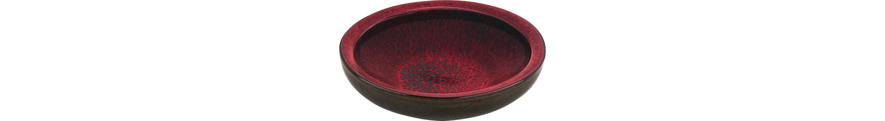Dip-Schälchen rund 90 mm / 0,07 l rot Glow