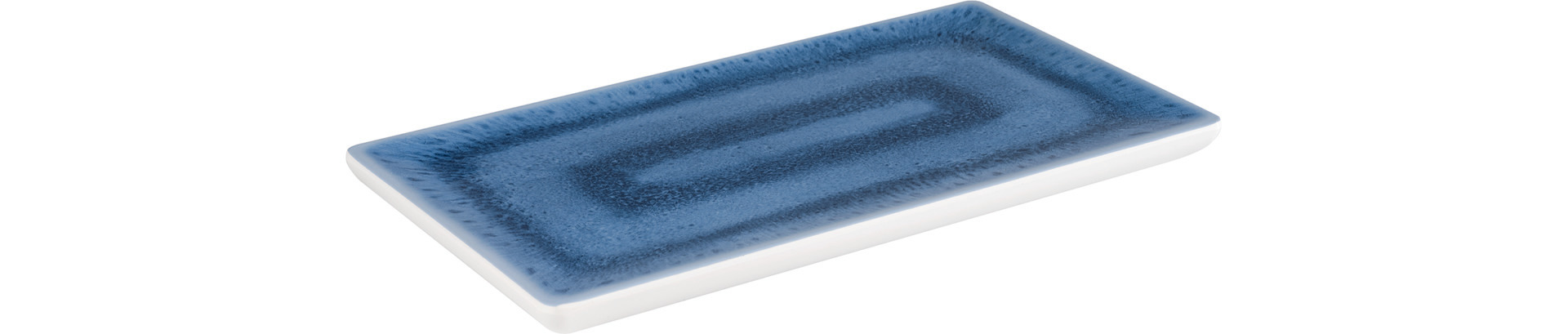 GN-Tablett GN 1/3 325 x 176 x 20 mm Melamin Dekor blau