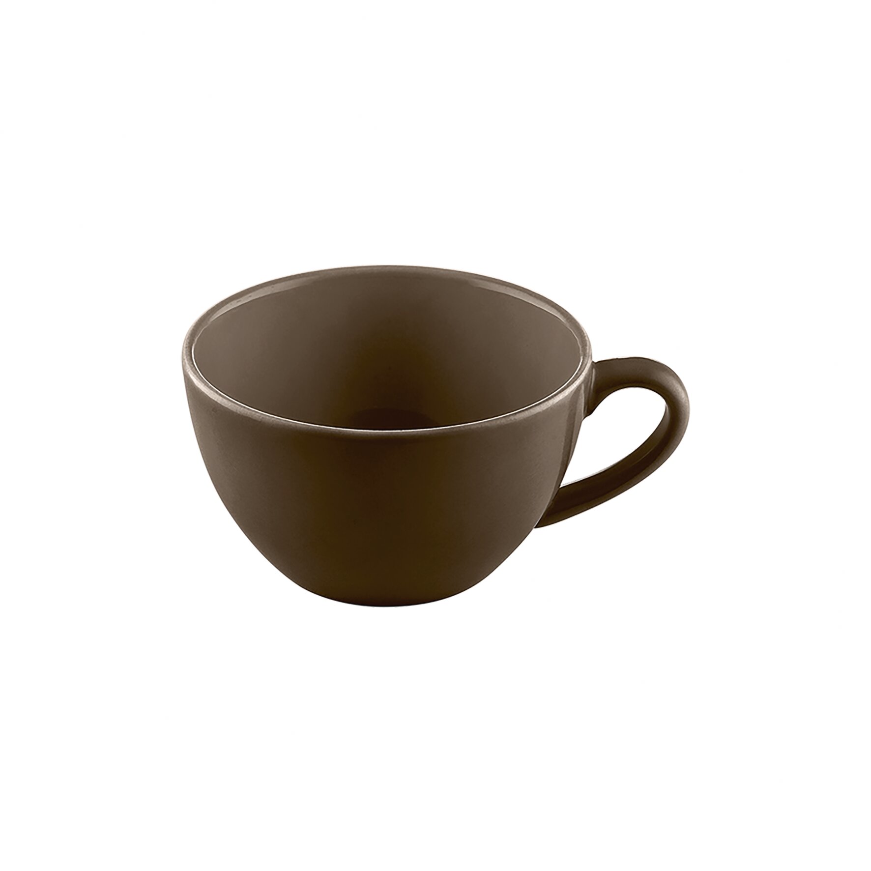 Tasse 100 mm / 0,25 l dark brown uni
