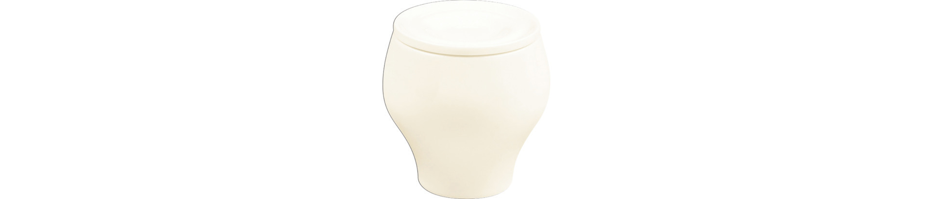 Zuckerdose mit Deckel 0,27 l crème