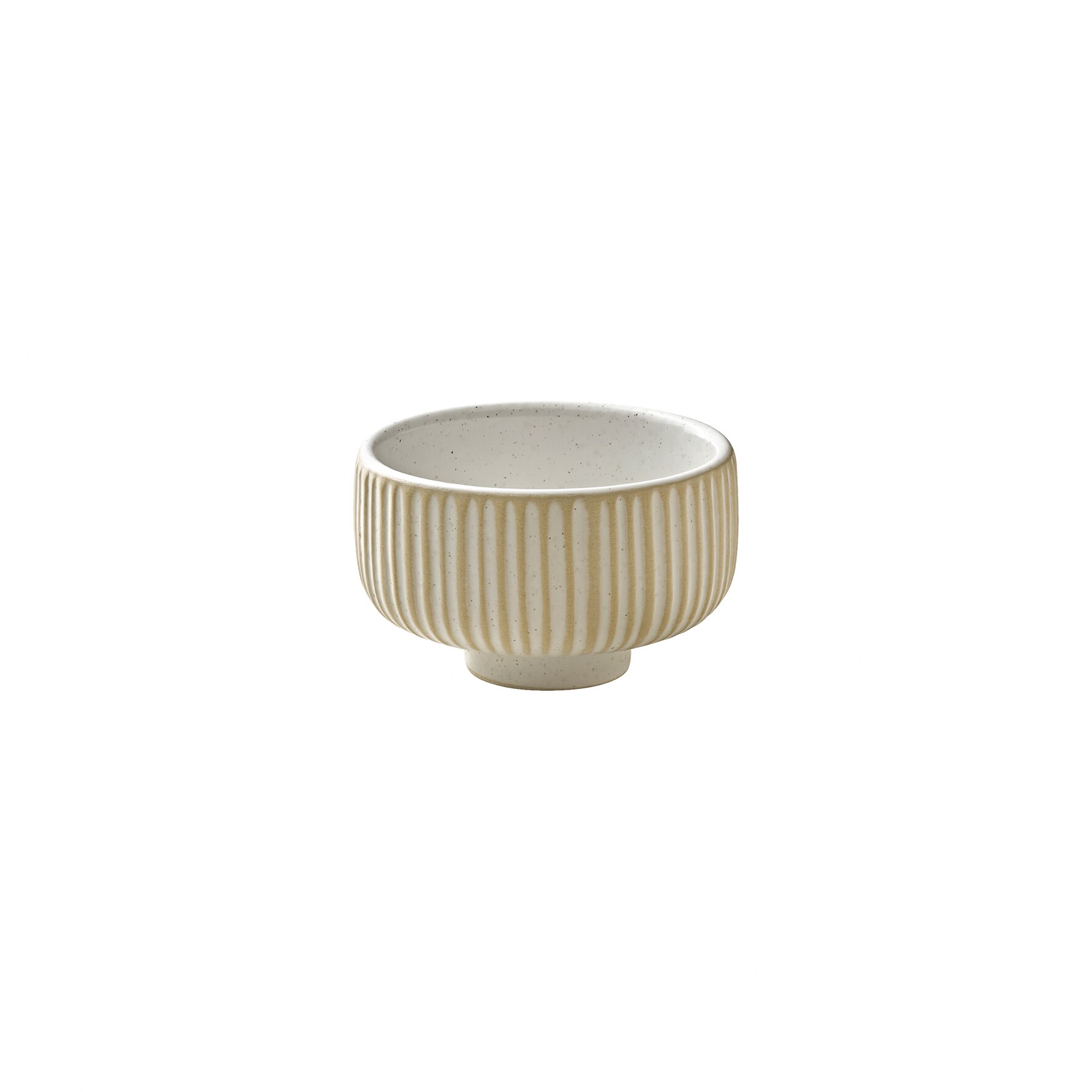 Schälchen rund Relief 80 mm / 0,12 l weiß Nara weiß