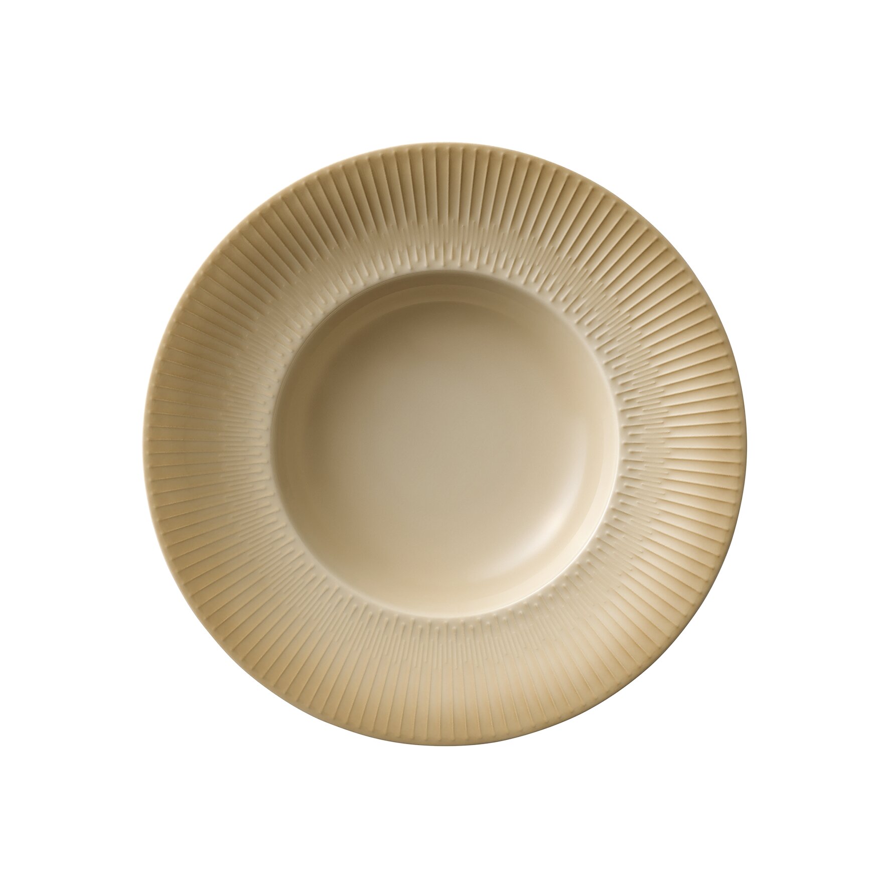 Teller tief mit Fahne 240 mm / 0,25 l Relief Grounded