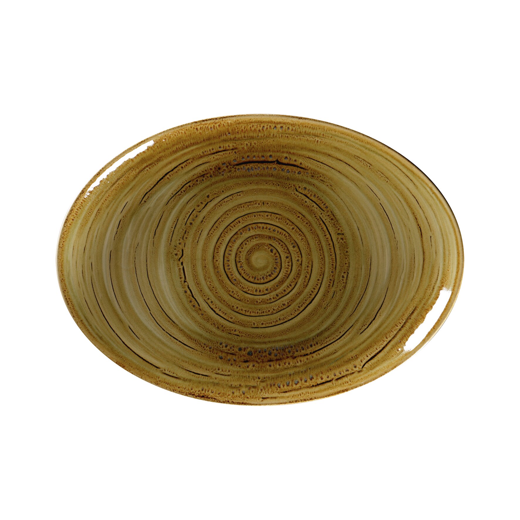 Platte oval 320 x 230 mm garnet beige Spot Garnet Beige